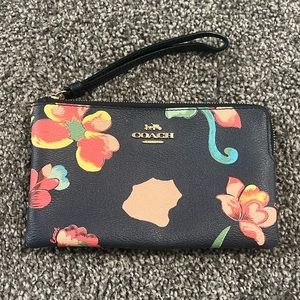 Coach large wristlet